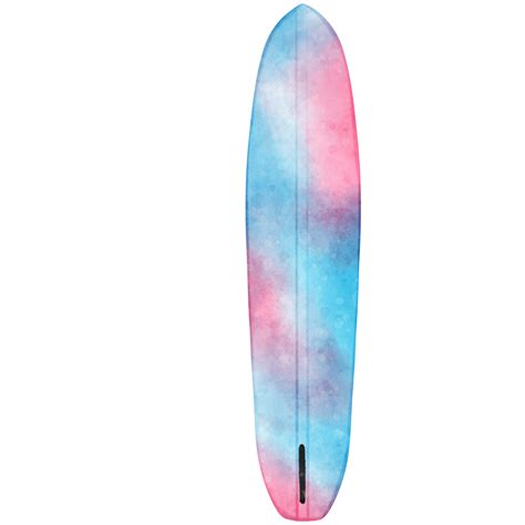 Watercolor Surfboard Surfboard Illustration Surf Illustration