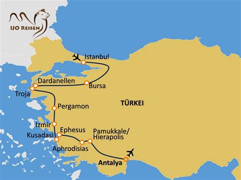 Pergamon Istanbul Und Westt Rkei Tage T Rkei Rundreise Troja Inkl