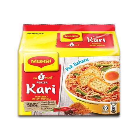 Maggi 2 Minute Noodles Curry 5x79g