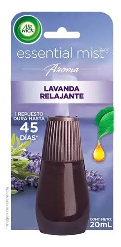 Air Wick Essential Mist Repuesto Lavanda Relajante Ml Meses Sin