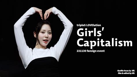 4K 231130 tripleS LOVElution 트리플에스 러블루션 정혜린 Girls Capitalism 직캠