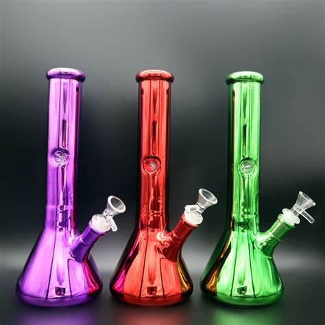 12 Mix Color Glass Bong Smoking Pipe Hookahs, Material Best Quality And ...