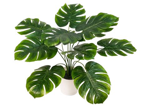 Monstera Sztuczna Roślina w Doniczce 40 cm 15032222 Cena Opinie