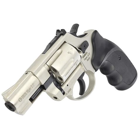 Bas Voltran Ekol Viper 2 5 Satin Cal Alarm Revolver 22 Long Blanc