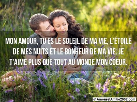 Message Amour Mon Amour Tu Es Le Soleil De Ma Vie