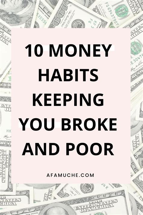 Money Habits Artofit