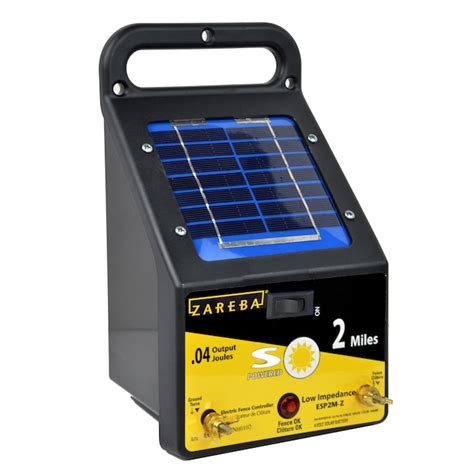 Zareba Systems 2-Mile Solar Electric Fence Charger in the Electric ...