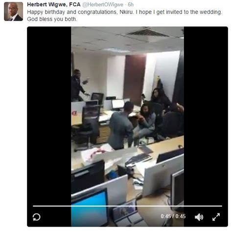 Access Bank CEO Shares A Marriage Proposal Video That Took Place In A Branch - Romance - Nigeria