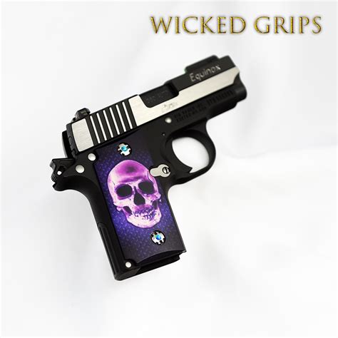 CUSTOM SIG SAUER P238 CUSTOM PISTOL GRIPS SKULL