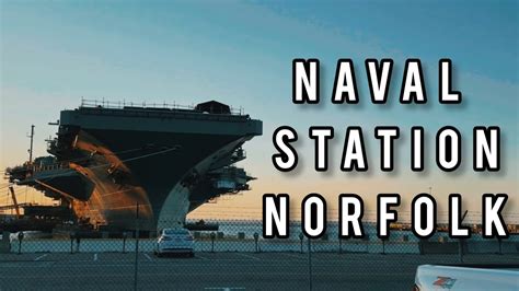 NAVAL STATION NORFOLK PIER TOUR YouTube