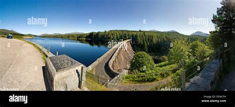 Fort William Great Britain And The Loch Laggan Laggan Dam Stock Photo