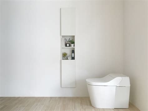 トイレにはスリムな埋め込み収納がおしゃれ♪ サニタトイレ収納ボックスのご紹介！ | 収納デザインソムリエ