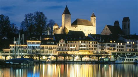 Canton Of St Gallen Lake Zurich Switzerland 10 000 Fonds Décran