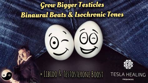 Grow Bigger Testicles Libido And Testosterone Boost Binaural Beats Isochronic Tones Powerful