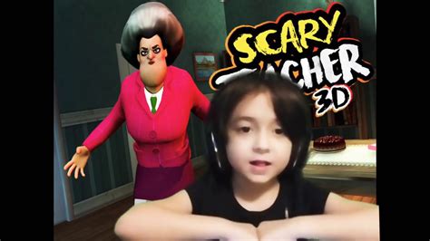 Scary Teacher Throw Stuff At Miss T Youtube