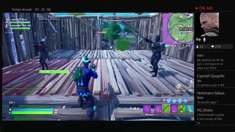 Live Fortnite Pp D Fil De Mode Jack A Dit Cache Cache Etc