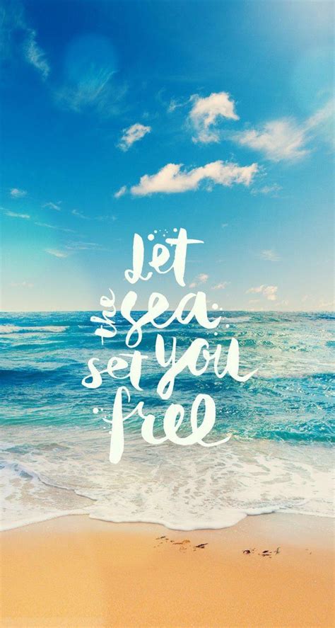 Beach Quotes Wallpapers - Wallpaper Cave