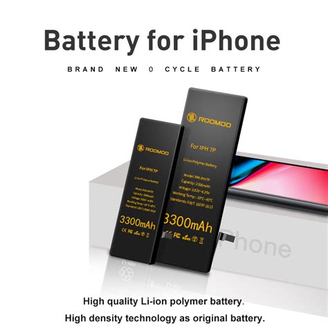 Internal Li Ion Polymer Rechargeable Battery For Iphone P High