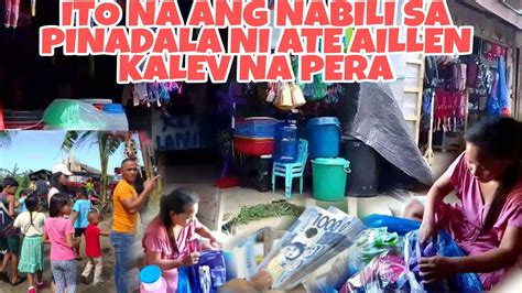 Ito Na Ang Nabili Sa Pinadala Ni Ate Aillen Kalev Na Pera Province Life