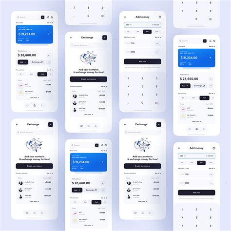 Transactions App Mobile Design Behance