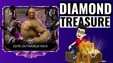 MK Mobile Elite Outworld Pack Opening This Pack Is Diamond Treasure