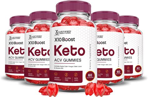 Amazon 2 Pack X10 Boost Keto ACV Gummies Advanced Formula 1000MG