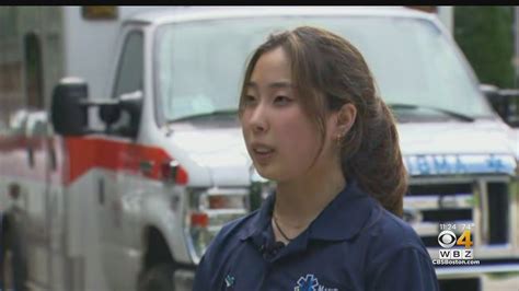 Emt Student From Needham Delivers Baby In Back Of Ambulance Youtube