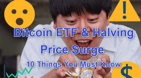 Bitcoin Etf Halving Supply Shock Price Surge Cryptocurrency