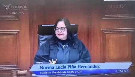 Norma Piña se convierte en la primera presidenta de la SCJN y del CJF