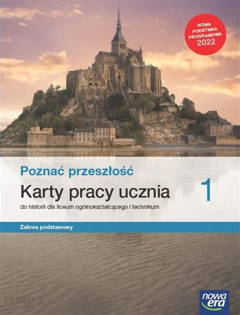 Podręcznik szkolny Poznać przeszłość 1 Karty pracy ucznia do historii