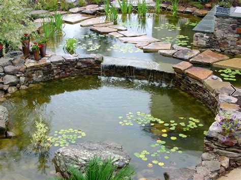 25 Pond Waterfall Designs And Ideas