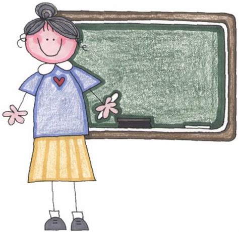 Cute Teacher Cliparts Add Some Fun To Your Educational Designs