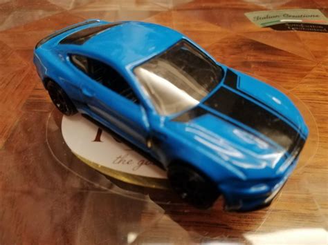 Ford Mustang GT FJV78 Blue Car2 Hot Wheels Hotwheels, Hobbies & Toys ...