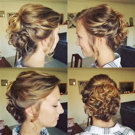 20 Gorgeous Prom Hairstyle Designs For Short Hair Pop Haircuts