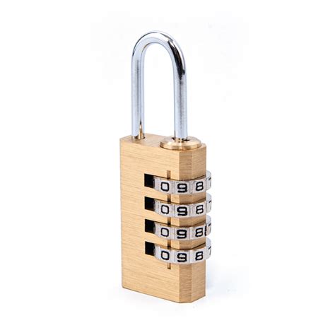 Brass Combination Padlock Mm Reece Safety