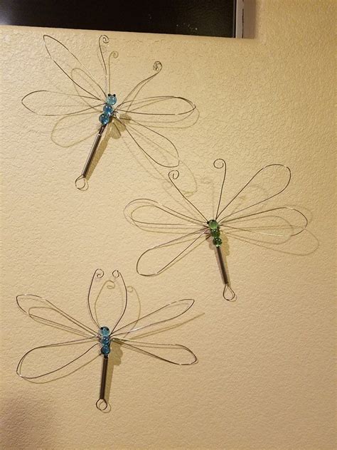 Metal Dragonfly Wall Art