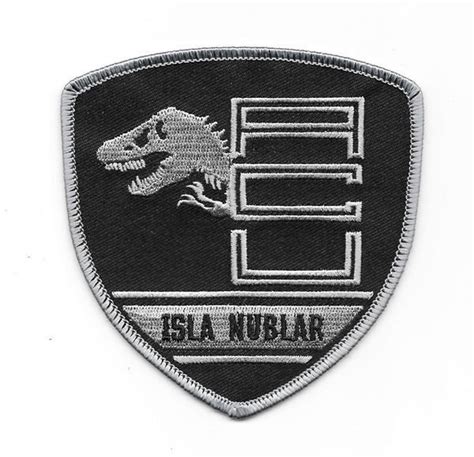 Jurassic World Isla Nublar Acu Embroidered Sewn On Iron On Patch