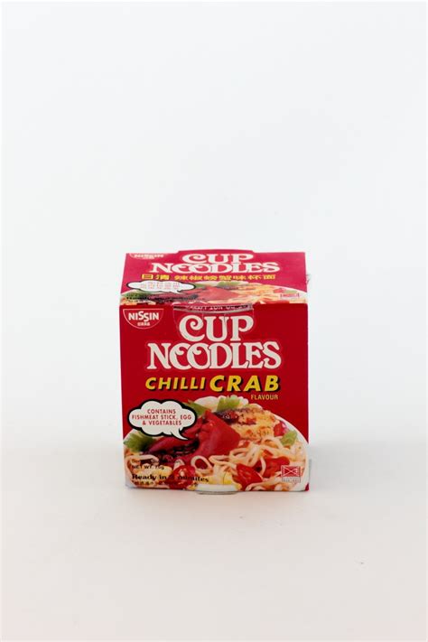 Nissin Cup Noodles Chilli Crab Flavor 265 Oz Pack Of 6