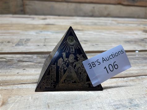 Lot Pyramid Paperweight