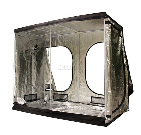 Indoor Portable Grow Tent Box Silver Mylar Hydroponics Bud Green Room