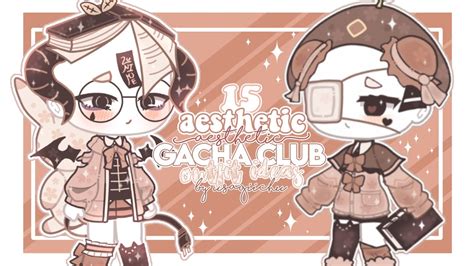 Aesthetic Outfits Soft Aesthetic Outfits Gacha Club Outfit Ideas