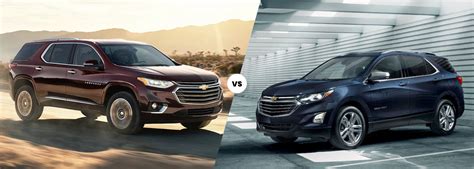 2022 Equinox Vs Traverse Explore The Chevy Suv Lineup Sunset Chevrolet