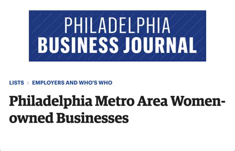 Philadelphia Business Journal Ranks Furia Rubel Among Largest 50 Women