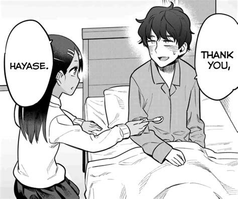 An Anime Character Is Talking To Another Person In Bed