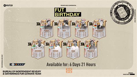 FIFA 23 FUT Birthday Token Tracker And Complete