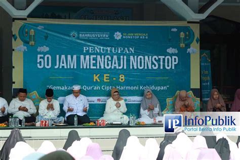 InfoPublik Pj Bupati Lumajang Apresiasi 50 Jam Mengaji Nonstop Di