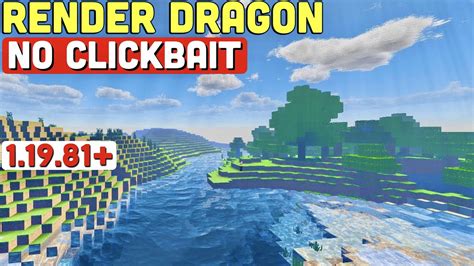 Mcpe Best Ultra Realistic Shader For Render Dragon Android