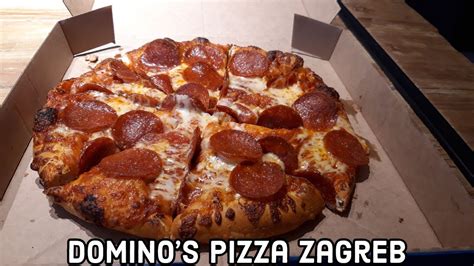 Dominos Pizza Zagreb Pepperoni Passion Youtube