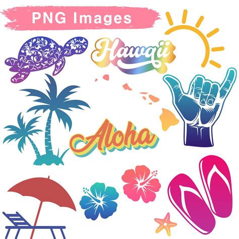 Hawaii Svg Bundle Hawaiian Svg Hawaii Svg Files For Cricut Etsy