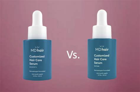 Best Hair Growth Serums Mdhairs Restore Vs Regrowth Serum Mdhair